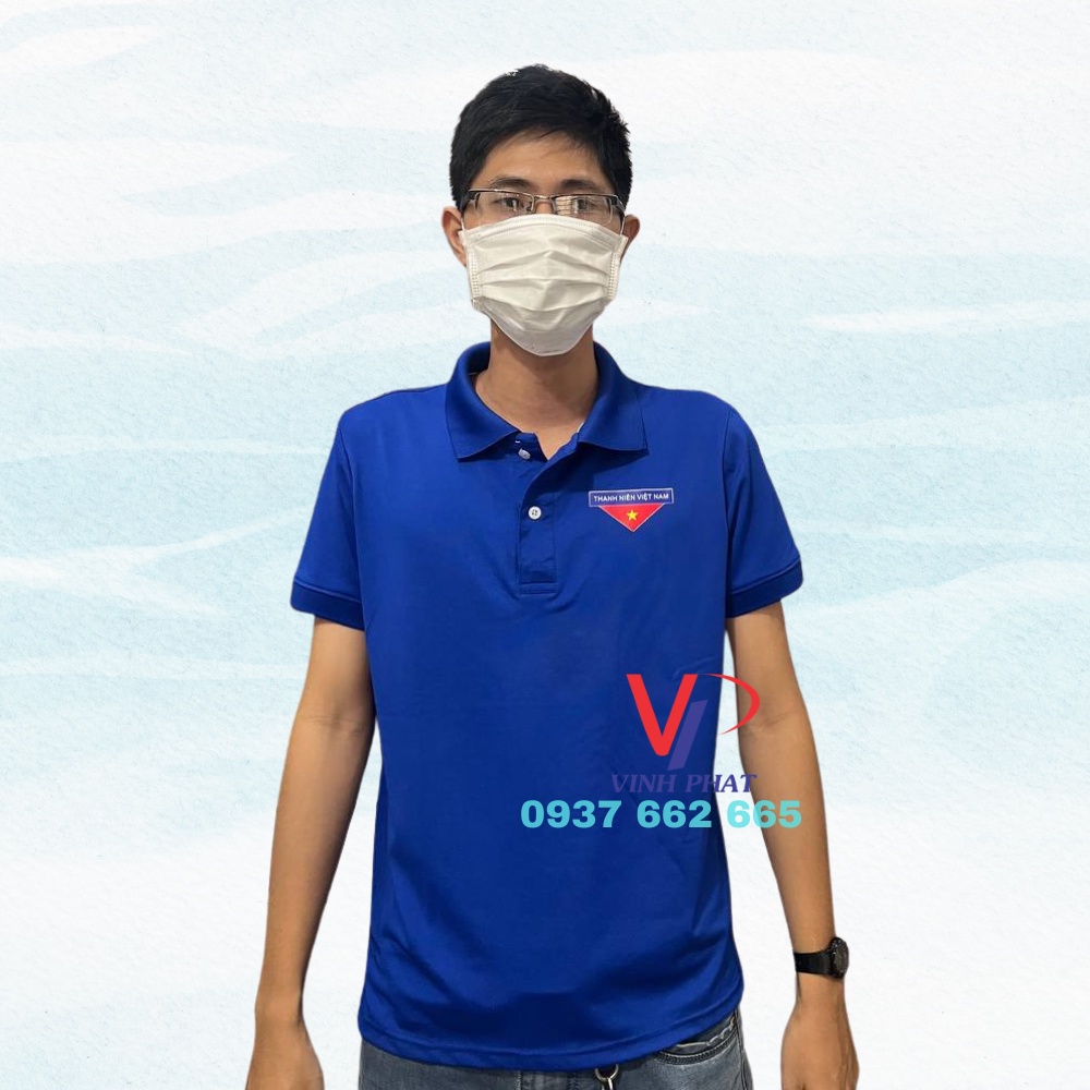 Áo Thun Đoàn Thanh Niên Logo In Đẹp Không Tróc - Vải Cá Sấu Cao Cấp Co Giãn 4 Chiều (Hình thật)