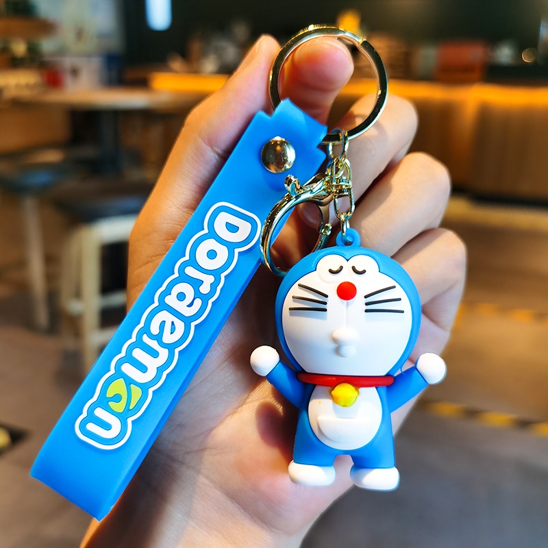 Móc Khóa Hình Mèo Máy Doraemon Hoạt Hình Đáng Yêu