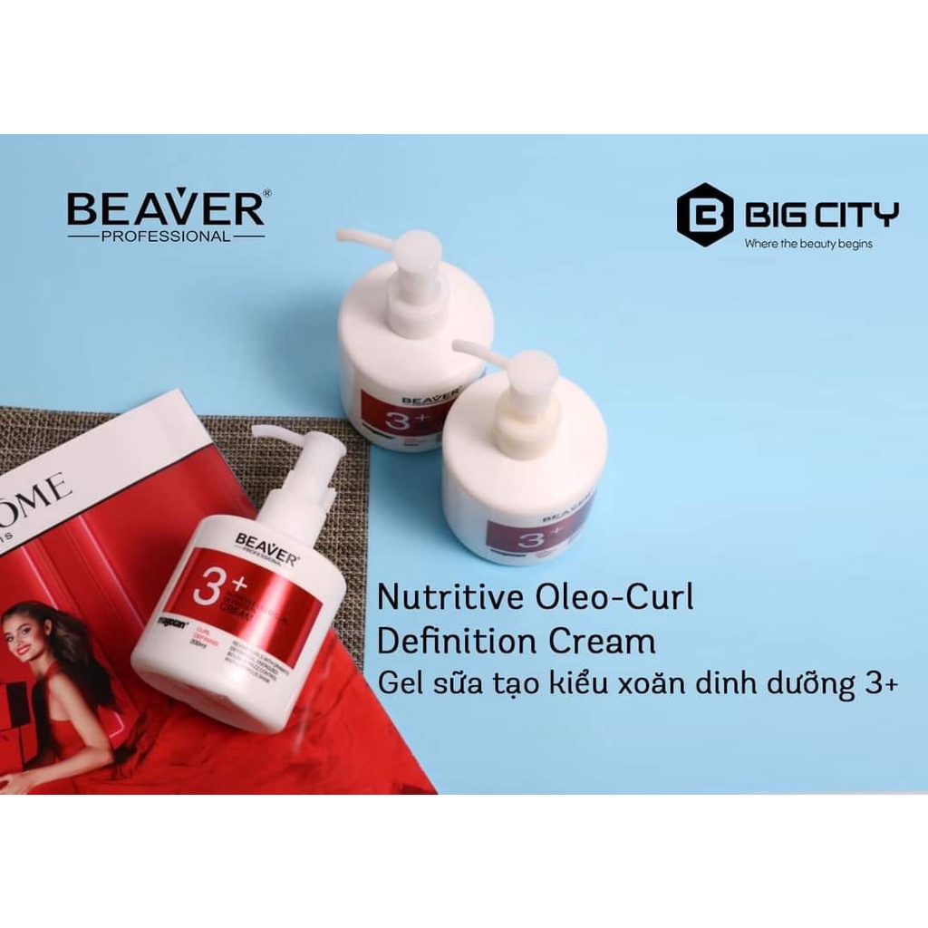 GEL SỮA TẠO KIỂU XOĂN BEAVER 200ML