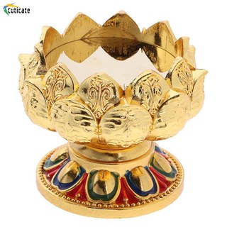 Phật Giáo Tây Tạng Cầu Nguyện Hình Hoa Sen Giá Đỡ Bơ Cho Gia Đình