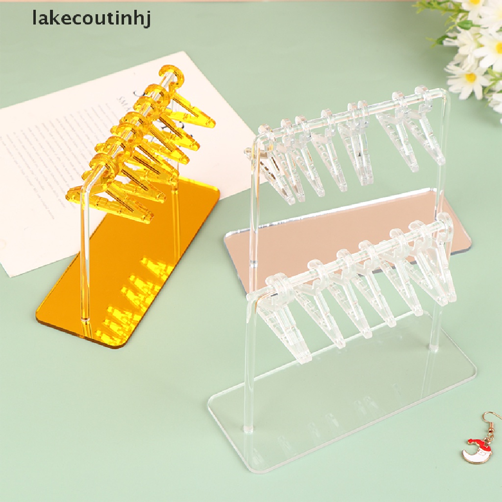 Lakecou Móc Treo Bông Tai / Áo Khoác Bằng Acrylic Cá Tính Sáng Tạo