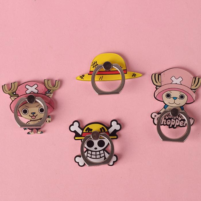 Giá Đỡ Điện Thoại Hình Nhân Vật Hoạt Hình One Piece Dây điện thoại di động