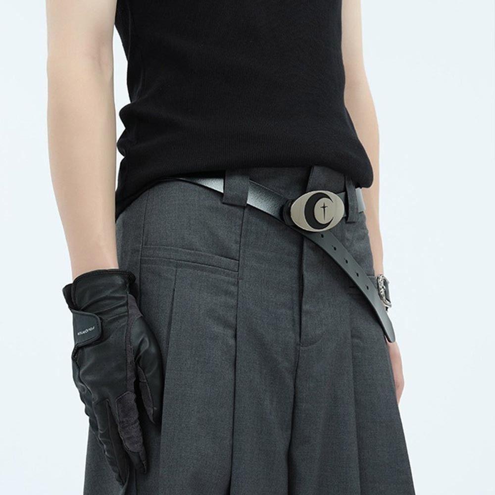 Thắt Lưng Da PU Đính Ngôi Sao Có Thể Điều Chỉnh Trang Trí Đầm