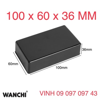 Combo 50 hộp 100x60x36mm. hộp nhựa đựng mạch điện tử