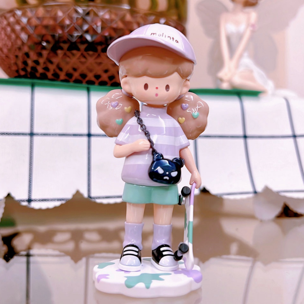 Bộ 2 Mô Hình Búp Bê Molinta Spring List Dễ Thương Dùng Trang Trí