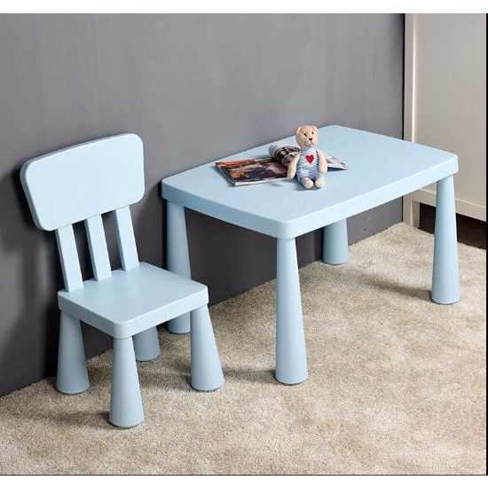 Ghế Nhựa Cao Cấp Màu Xanh Hồng Pastel Cho Bé - Embé Mỡ