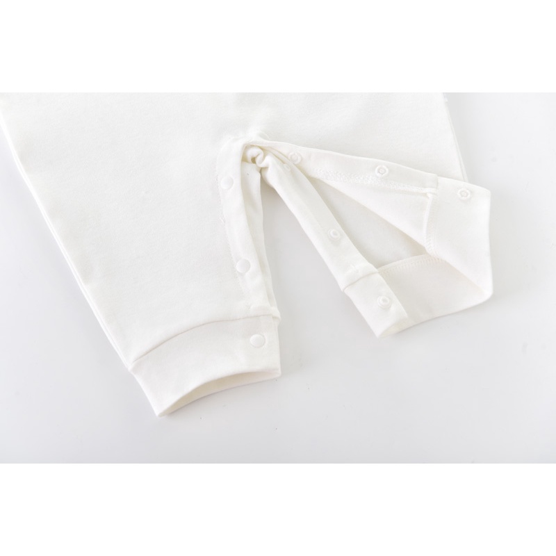 Áo Liền Quần Dài Tay Chất Liệu Cotton Thời Trang Mùa Xuân Thu Cá Tính Dành Cho Trẻ Nhỏ Mới Sinh