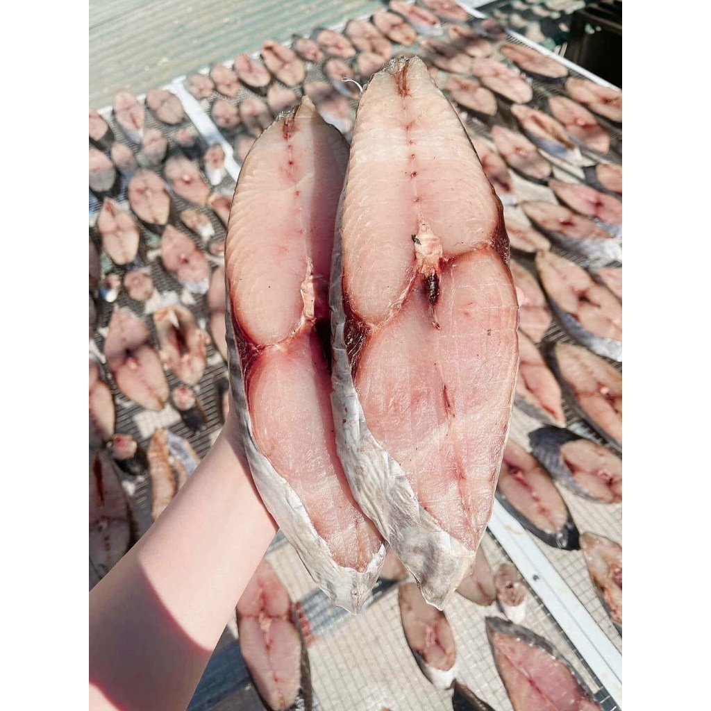 Cá Thu 1 nắng (Đặc sản Vũng Tàu) - Cá Thu Cắt Khúc 1 Nắng - 1kg