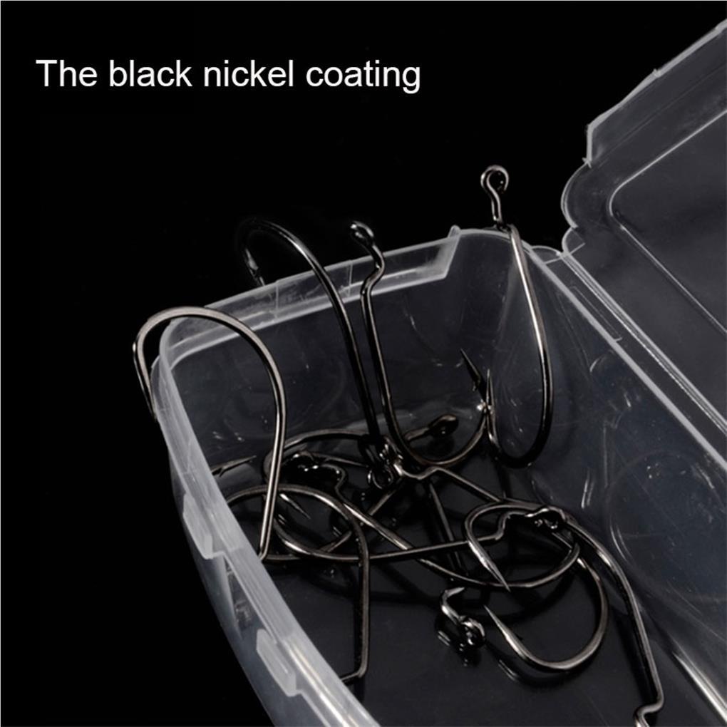 Set 51 Lưỡi Câu Cá Bằng Thép Carbon Mềm Mại Chuyên Dụng