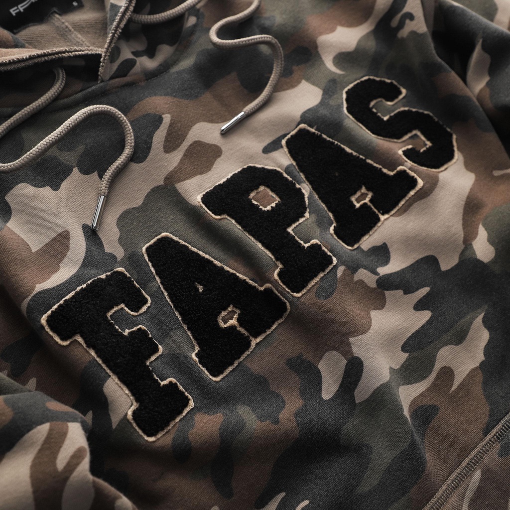 Áo Hoodie Nam Armygun Vải Nỉ Mềm Ấm Thêu Logo Thương Hiệu FAPAS