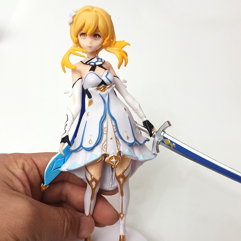 Mô Hình Nhân Vật Qiqi Lumine Aether Klee Trong Genshin Va Chạm