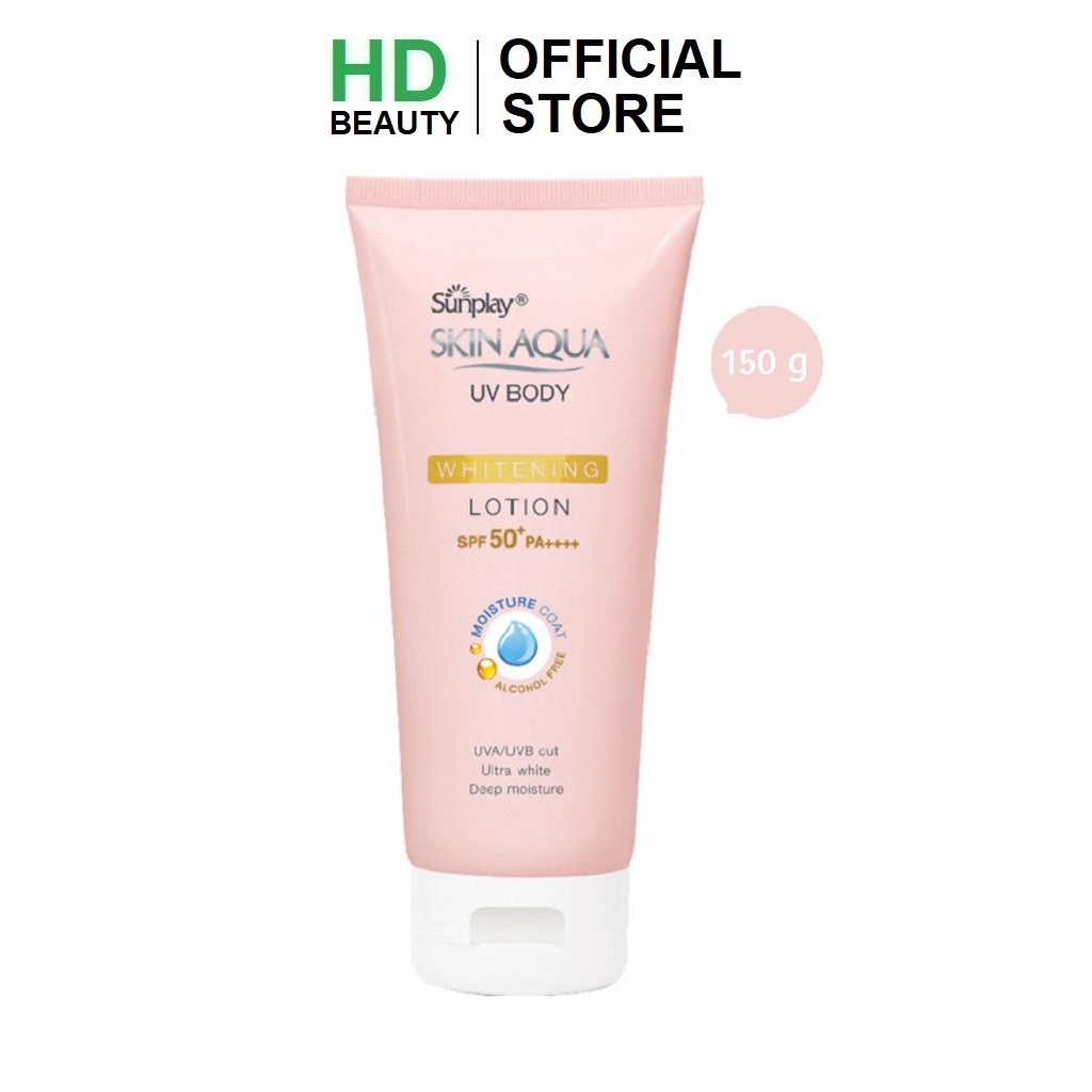 Kem Chống Nắng Dưỡng Thể Trắng Mịn Sunplay Skin Aqua UV Body Whitening Lotion SPF 50+ PA++++