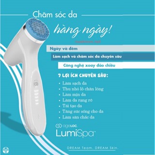 Máy rửa mặt IO ageLoc Lumispa Nu (Bảo hành 2 năm đổi mới)