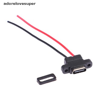 Set 2 đầu nối usb 3.1 type-c 2pin smd smt female chất lượng cao