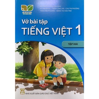 Sách - vở bài tập tiếng việt lớp 1 tập 2 - kết nối kèm 2set bọc sách 10 tờ khổ 23x33cm