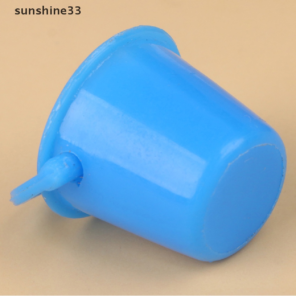 Set 2 Xô Nước Mini Trang Trí Nội Thất Cho Nhà Búp Bê