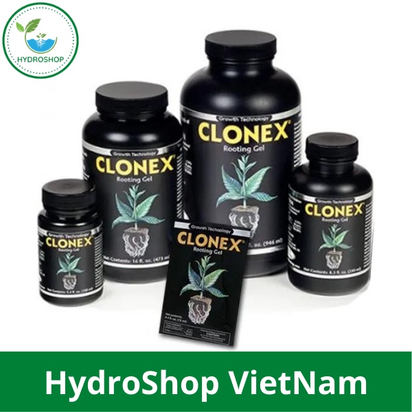 Phân bón kích rễ Clonex chiết cành mau ra rễ 50ml, 100ml chính hãng HydroShop