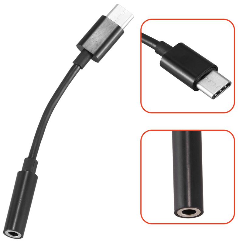 Dây Cáp Chuyển Đổi Cổng USB C Sang Cổng Tai Nghe 3.5mm C 3.1 Cho Motorola Moto Z LeEco Le S3 / 2 Pro
