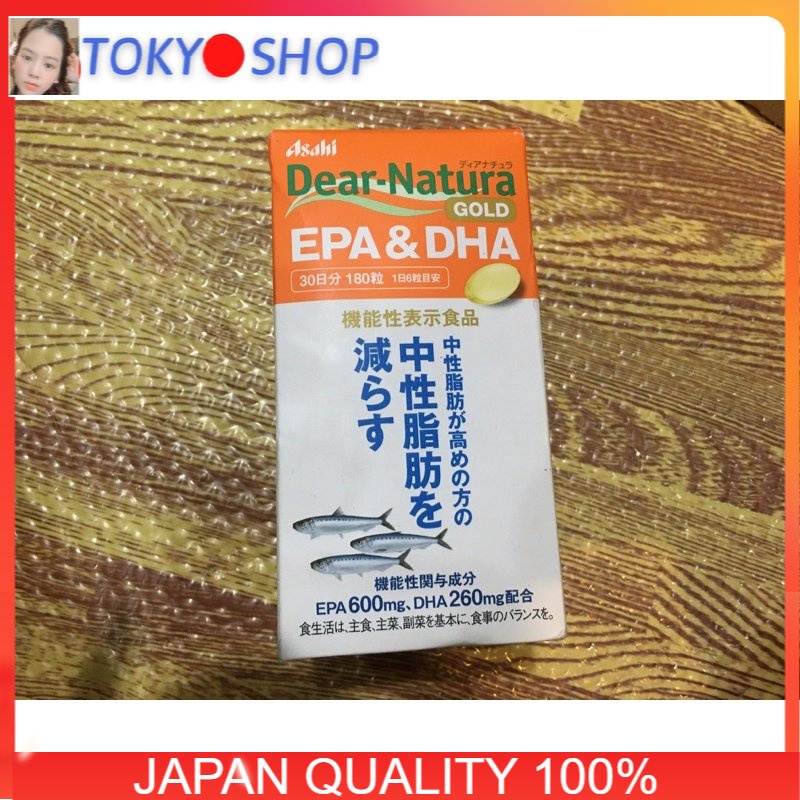 Viên bổ não Dear-Natura Gold EPA & DHA 180 viên