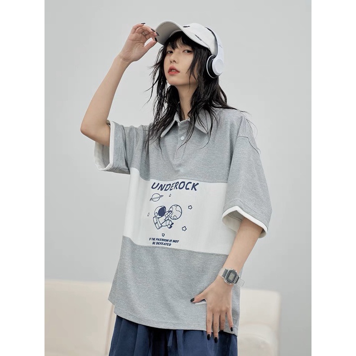 Áo Polo Unisex - 𝐔𝐍𝐃𝐄𝐑𝐎𝐂𝐊 - nam nữ đều mặc được, chất tổ ong cotton, Nice Clothes