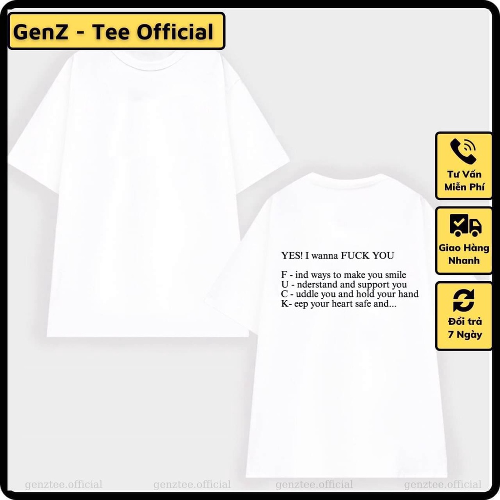 Áo thun Wanna Phắc Du, phong cách trẻ trung năng động form rộng nam nữ đủ size