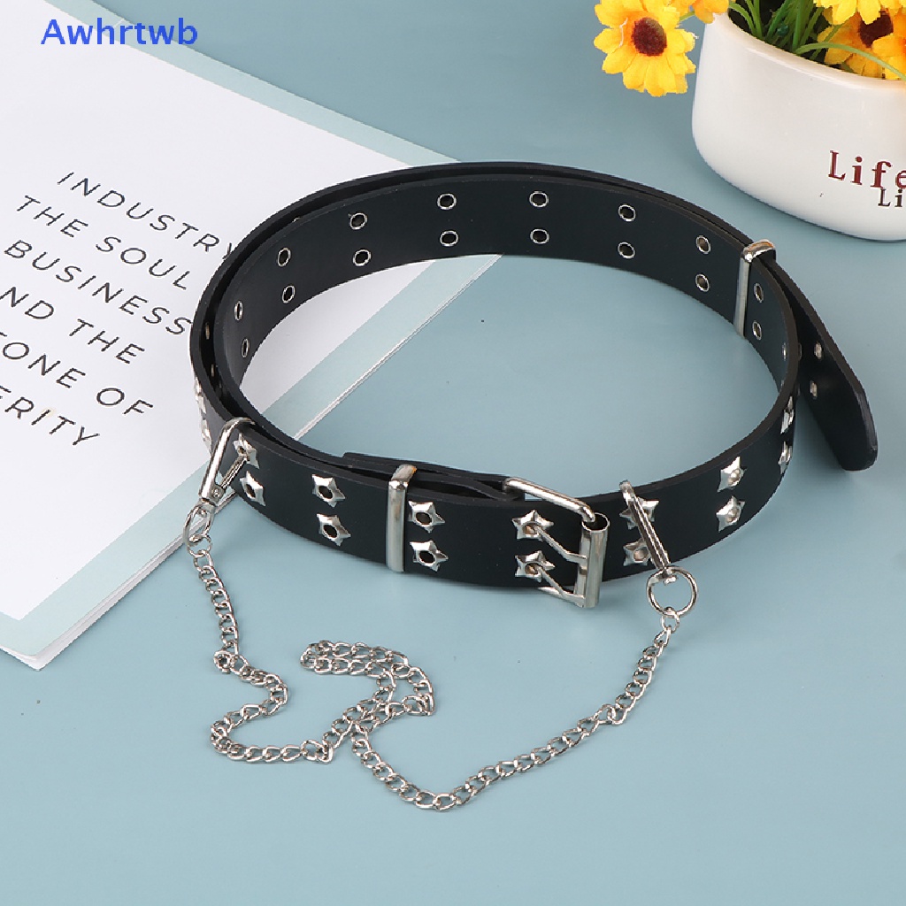 Thắt Lưng Quần Jean Unisex Phong Cách Punk Gothic Mới