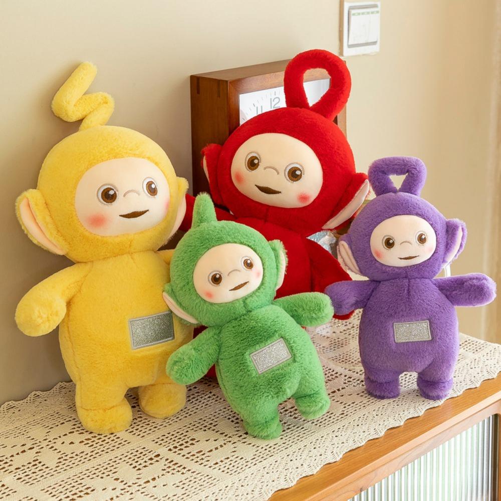 Boboancesco Thú Nhồi Bông Hình teletubbies Màu Tím Đáng Yêu Cho Bé