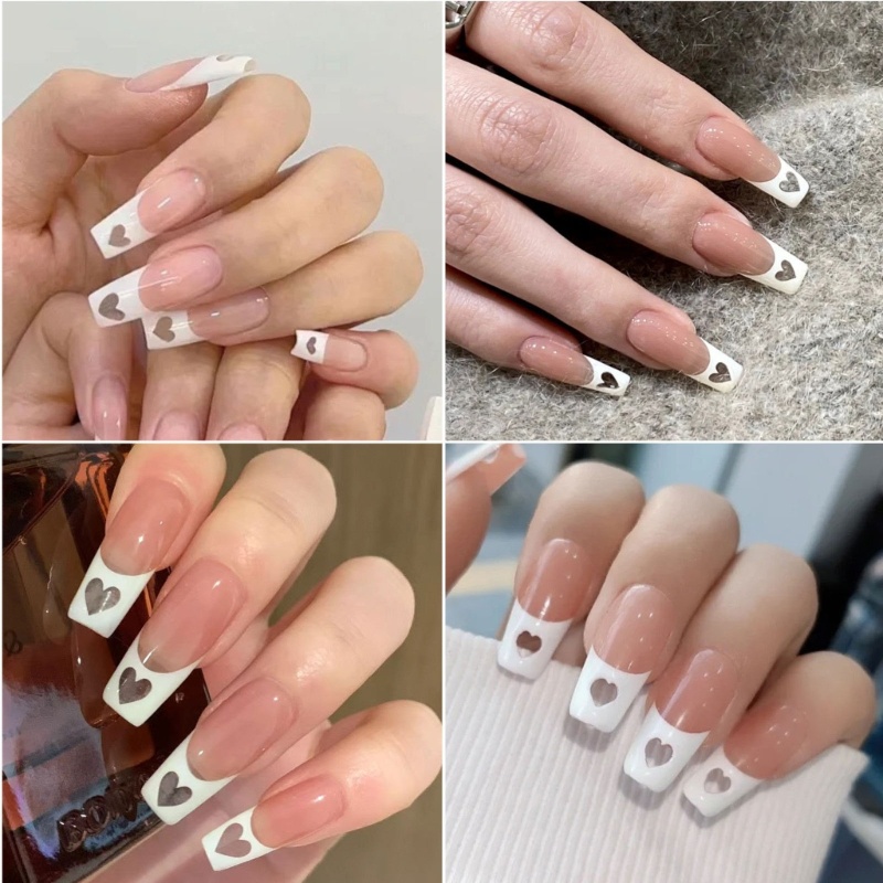 Móng Tay Giả Che Phủ Toàn Diện Dạng Bấm Tiện Dụng