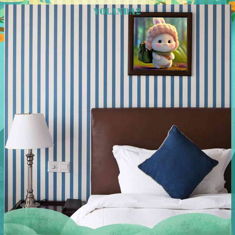 Bộ Tranh Đính Đá 5D Tự Làm Toàn Diện Hình Thỏ Trang Trí Nhà Cửa