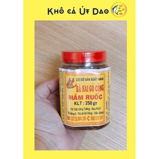 Mắm ruốc Bà Hai Gò Công chính hiệu thơm ngon bá cháy