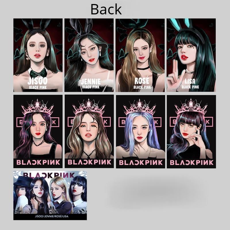 Set 54 Tấm Ảnh Lomo Card Jennie Lisa Jisoo 2021 Blackpink Card Album