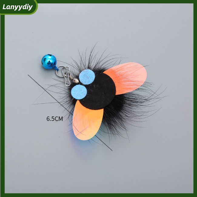 Lanydiy Thanh Lông Vũ Thay Thế Đầu Nhiều Loại Cho Mèo Cưng