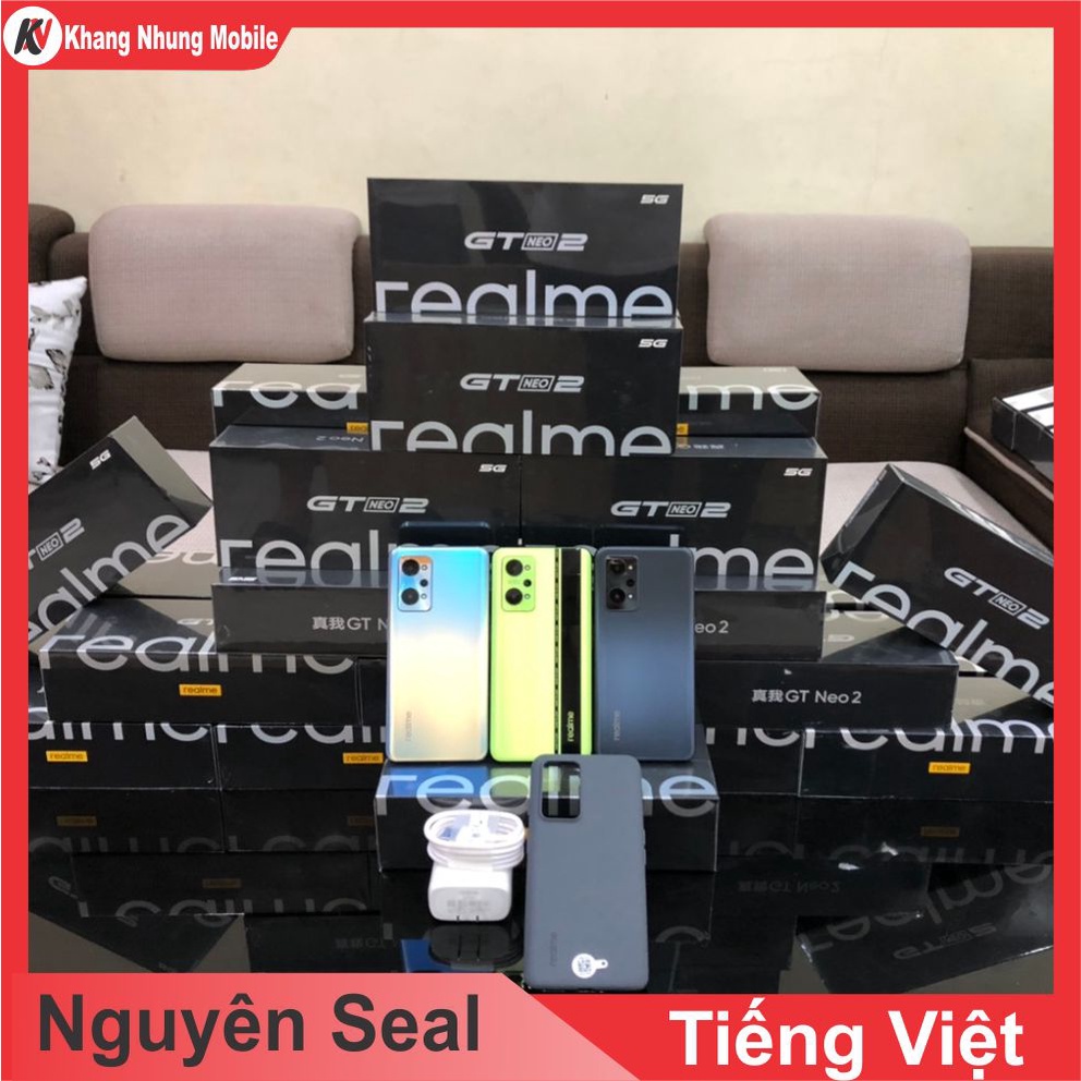 Điện thoại Realme GT NEO 2 8/128GB Snapdragon 870 5G Pin 500 Sạc nhanh 65W Kim Nhung - Hàng nhập khẩu