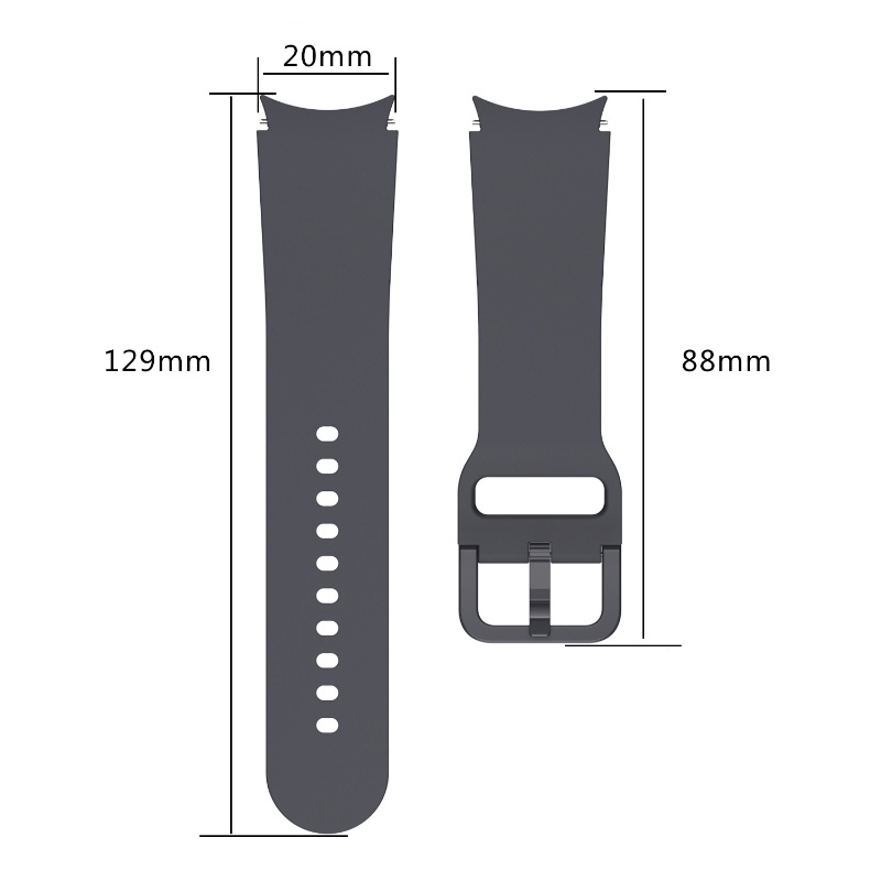 SAMSUNG Dây Đeo Đồng Hồ 20mm Cho Galaxy Watch 4 / 5 (40mm / 44mm) 5 / 5pro / Galaxy Watch 4 Classic (42mm / 46mm)