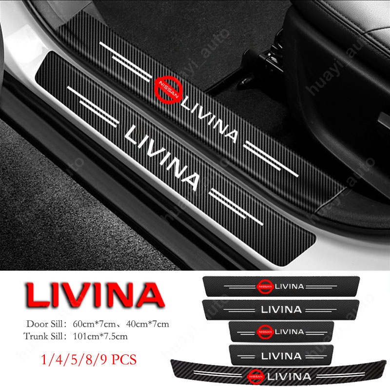 Miếng Dán Chống Trầy Không Thấm Nước Bảo Vệ Cốp Xe Hơi Nissan Livina
