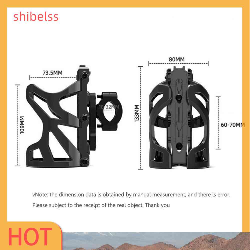 Giá Đỡ Bình Nước Gắn Xe Đạp / Xe Máy Bằng ABS Siêu Bền