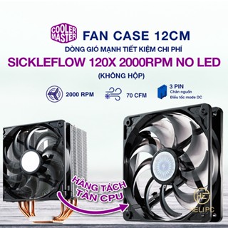 Quạt tản nhiệt case máy tính Cooler Master SickleFlow 120 2000 RPM - Quạt Fan Case 12cm 2000RPM SF X120