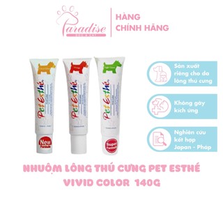 Nhuộm Lông Thú Cưng Pet Esthé Vivid Color Màu Sắc Đa Dạng Làm Đẹp Cho Thú Cưng Của Bạn - Paradise Dog&Cat