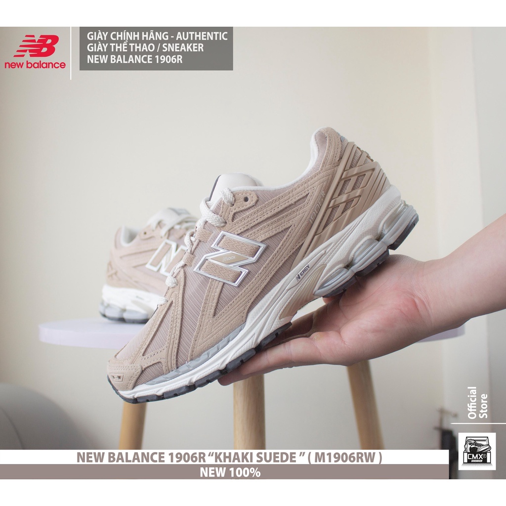 Giày New Balance 1906R KHAKI SUEDE  - AUTHENTIC 100%