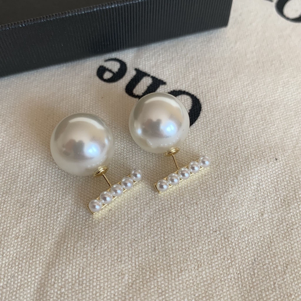 Khuyên Tai Đính Ngọc Trai Đơn Giản Phong Cách Mới 2023