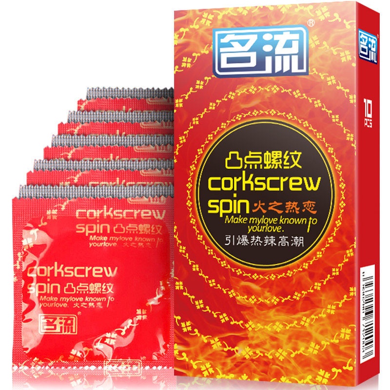 Bộ 10 Bao Cao Su Trễ Vai Phong Cách G-spot Condoms Cho Nam