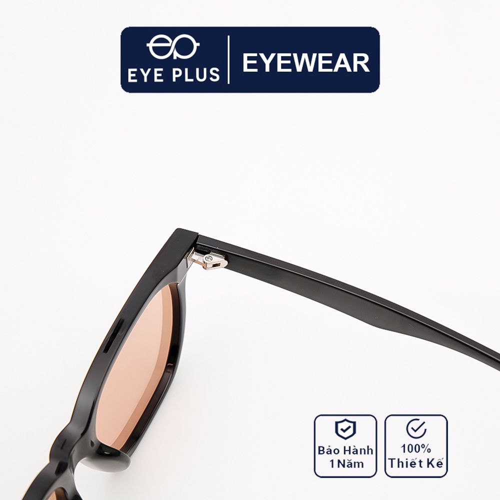 Kính râm, kính mát mã RM 18261 thời trang unisex EYE PLUS dáng mắt vuông đẹp