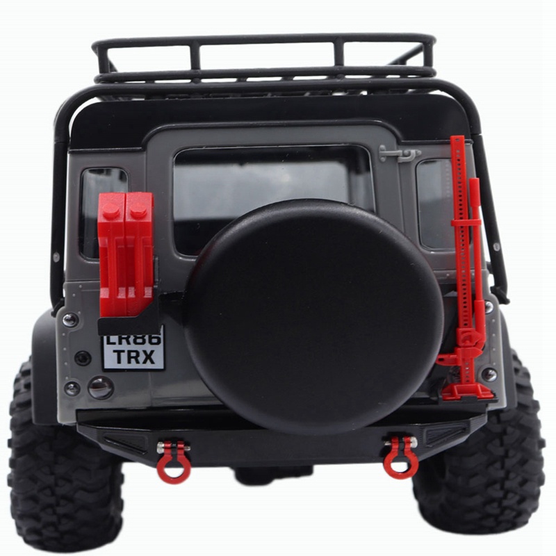 Cản Sau Bằng Kim Loại Màu Đỏ 9734 Cho Xe Điều Khiển Từ Xa Traxxas TRX4M TRX-4M Tỉ Lệ 1 / 18