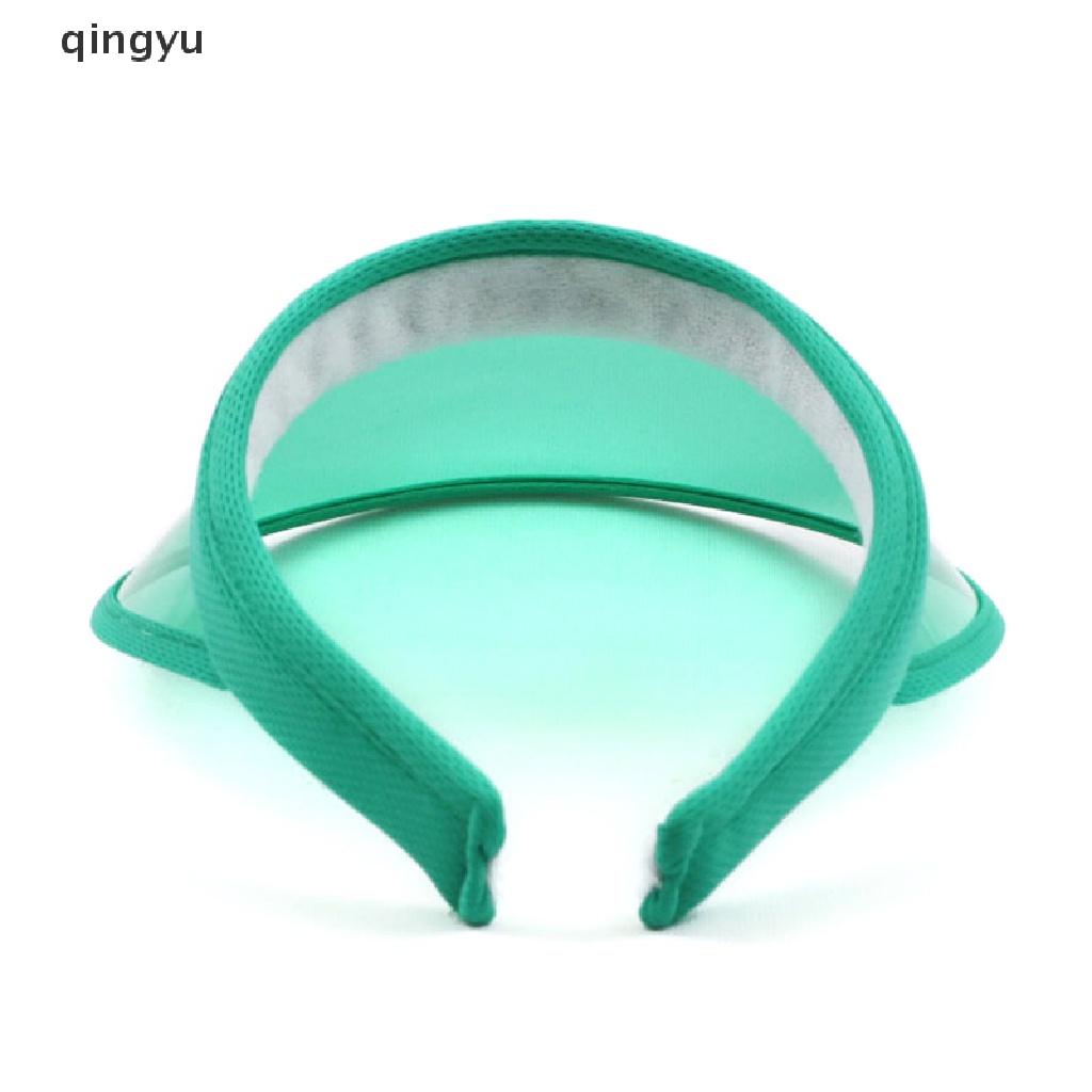 Mũ Lưỡi Trai Thể Thao Bằng Nhựa PVC Trong Suốt Chống Tia UV Mùa Hè Cho Nam Và Nữ