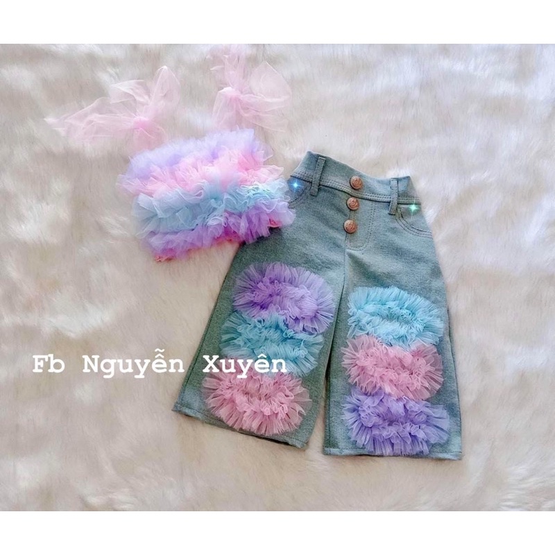 Set bộ hàng thiết kế bé gái