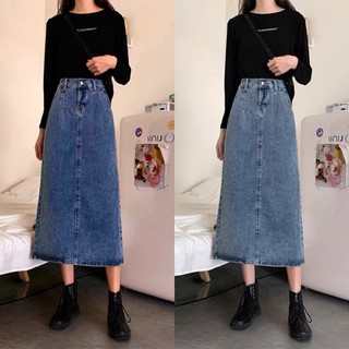 CHÂN VÁY JEANS (KÈM VIDEO HÌNH THẬT)