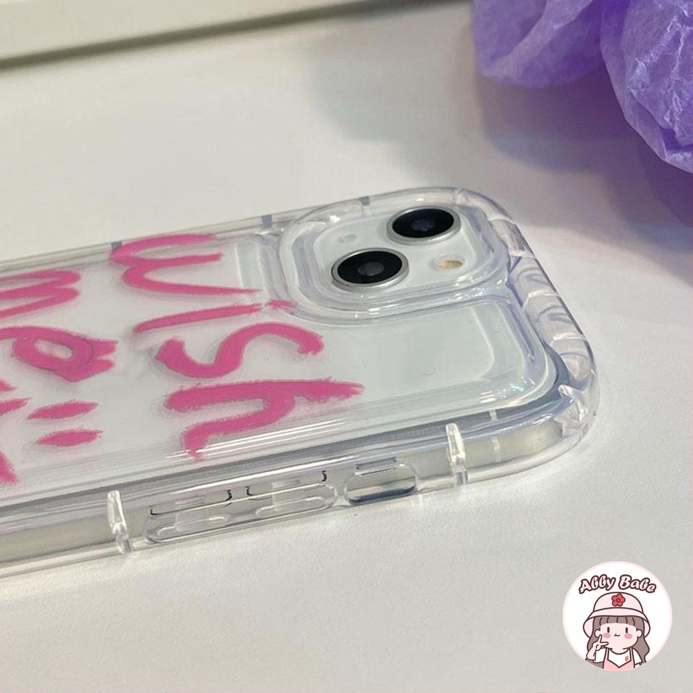 Ốp Điện Thoại TPU Mềm Chống Mồ Hôi In Chữ Get Lucky Cho IPhone 14 Pro Max 13 12 11 Pro Max