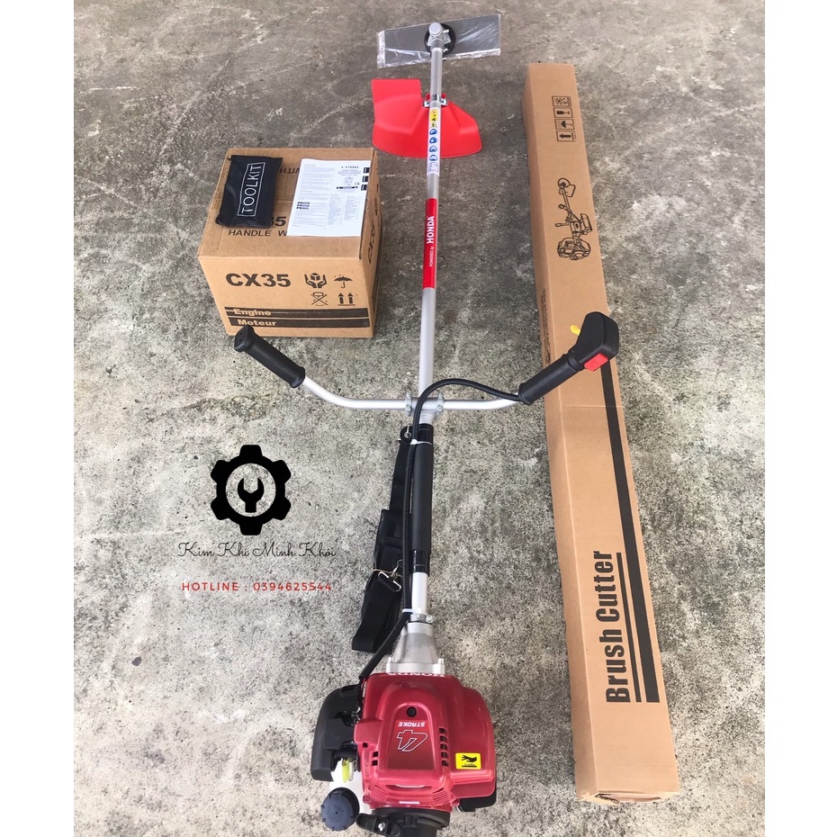 Máy cắt cỏ Honda GX35 Động cơ 4 thì Thái Lan| Máy cắt cỏ cầm tay, tặng kèm lưỡi cắt cỏ (bảo hành 24 tháng)