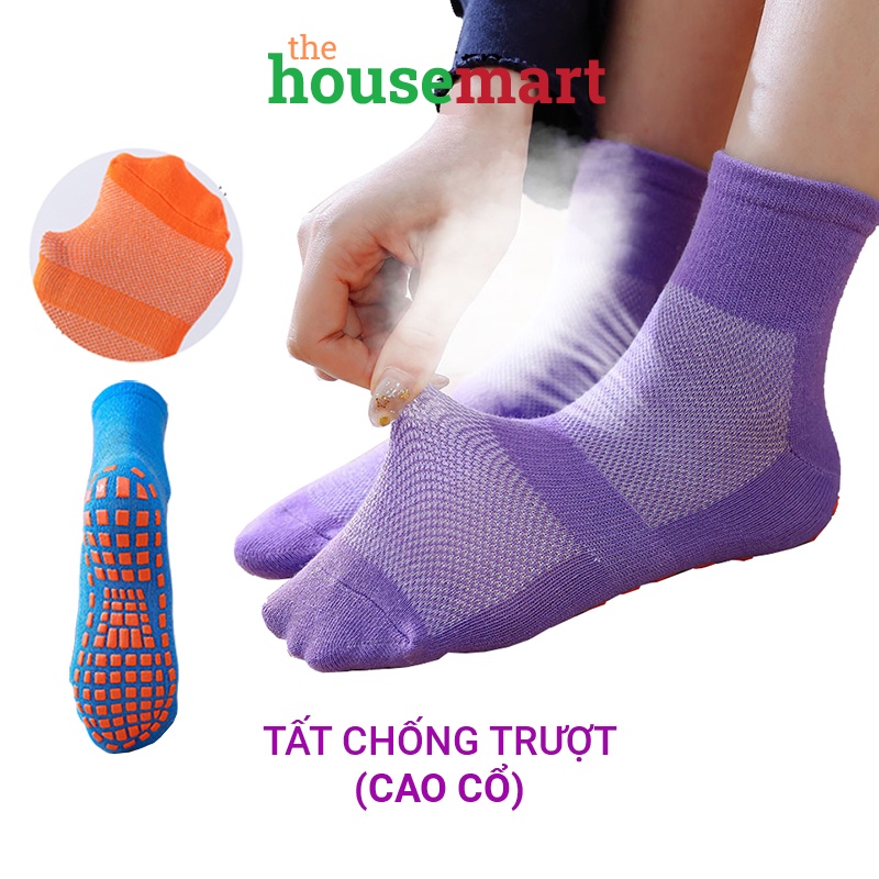 Tất [ thoáng khí cổ cao] chống trượt cho bé tất trẻ em giá rẻ [ 01 đôi ☄] vớ chống trơn cho bé LG SOC212