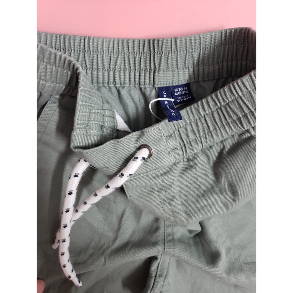 Quần short kaki bé trai hiệu J.anie & Jack hàng xuất xịn.
